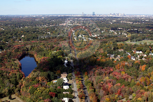 Popes Pond/Blue Hill Pkwy to Boston