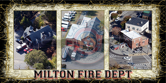 Milton Fire Department (3 Image poster)