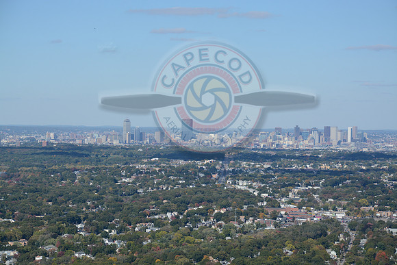 View of Boston from Milton